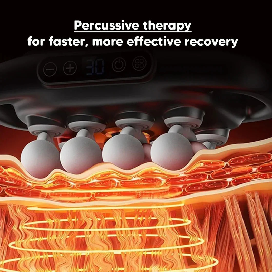 Deep tissue percussion massager