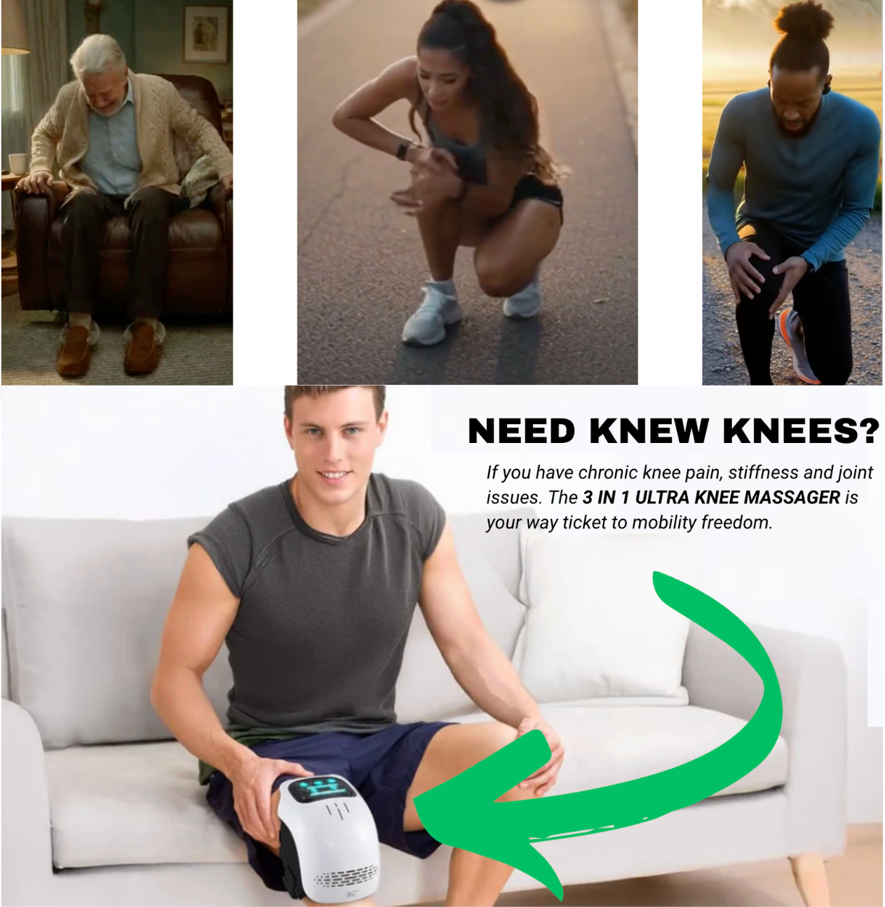 ULTRA KNEE MASSAGER