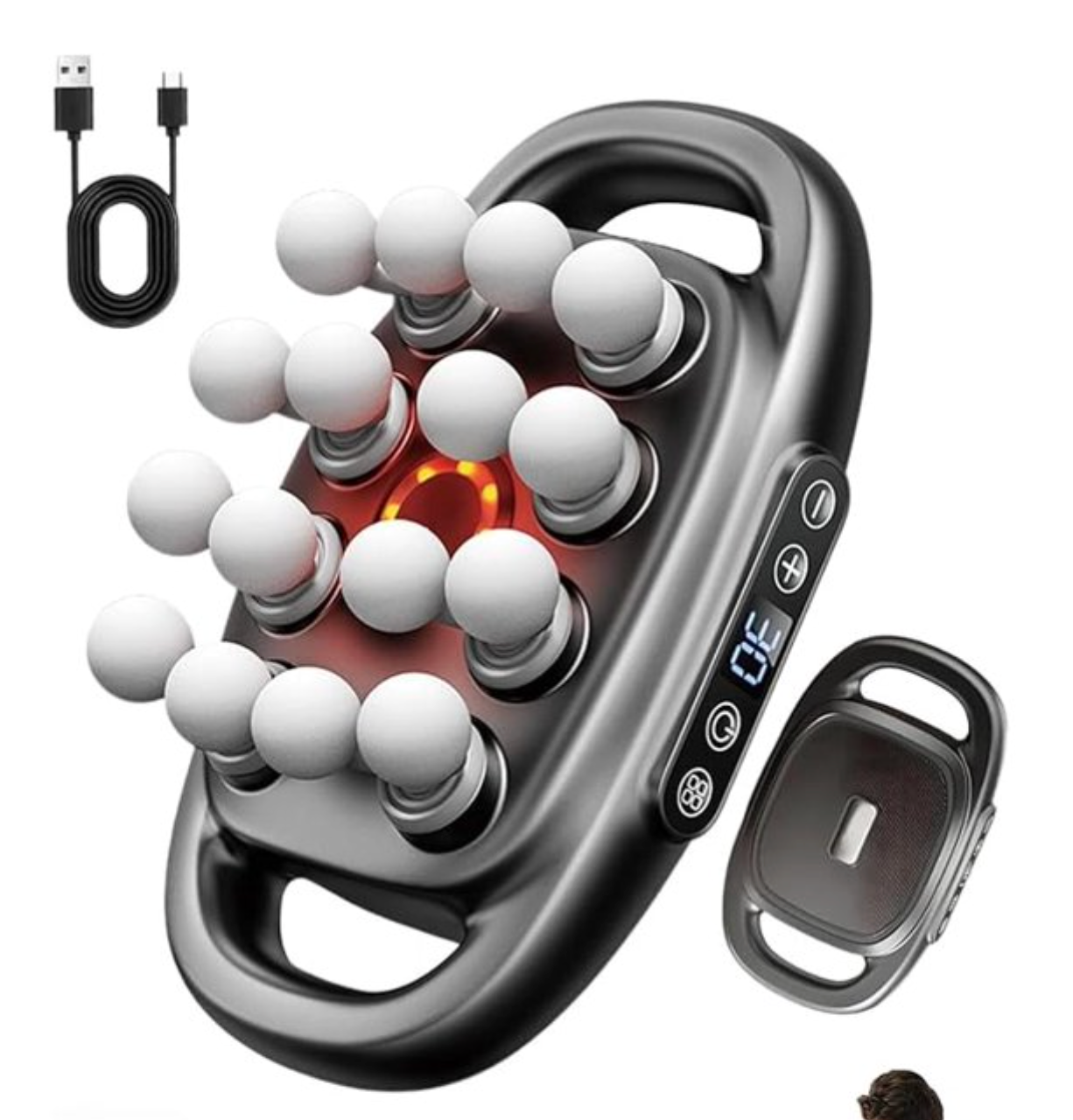 Deep tissue percussion massager